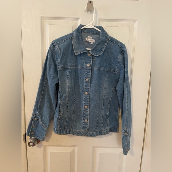 Dress Barn Jackets & Coats Dress Barn Jean Jacket Size Large Poshmark